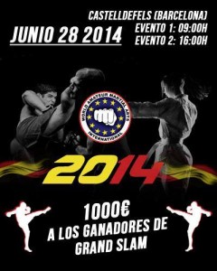 campeonato spanish open artes marciales kickboxing castelldefels mugendo
